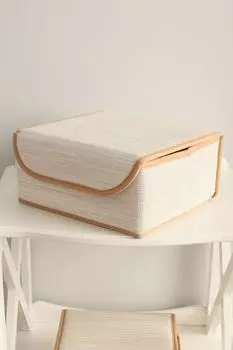 Корзина для хранения с крышкой CASY HOME