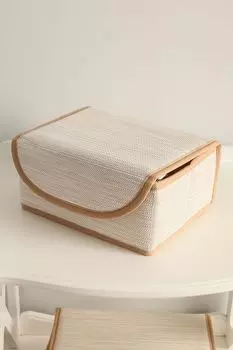 Корзина для хранения с крышкой CASY HOME