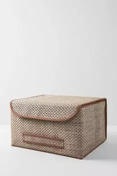 Корзина для хранения с крышкой CASY HOME
