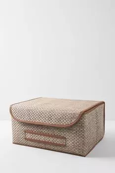 Корзина для хранения с крышкой CASY HOME