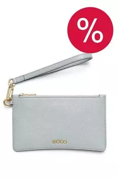 Кошелек кожаный с ремешком ECCO