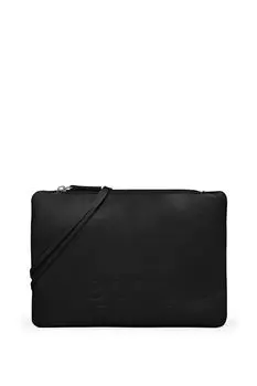 Косметичка кожаная с логотипом ECCO