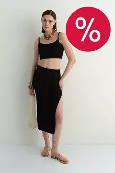 Костюм из топа и ажурной юбки LAROOM