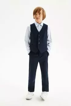 Костюмный жилет c карманами Silver Spoon