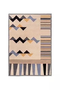 Ковер из хлопка по мотивам нанайских орнаментов Cultural Heritage Tkano