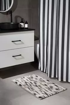 Коврик для ванной хлопковый с принтом Wess Moroshka