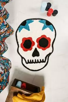 Коврик для ванной с принтом Los Muertos Moroshka