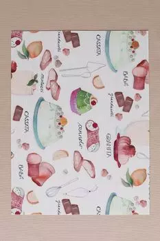 Коврик настольный с принтом Dessert COINCASA