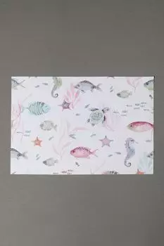 Коврик настольный с принтом Fishes COINCASA