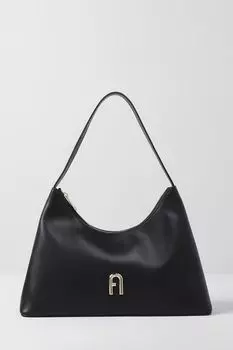 Кожаная сумка хобо Diamante S Furla