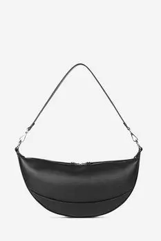 Кожаная сумка хобо Helena LUCCA