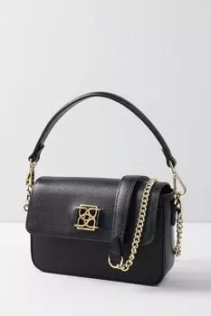 Кожаная сумка кросс-боди с цепочкой Desa