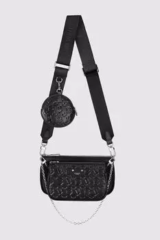 Кожаная сумка кросс-боди с ремешком Manakin Beautiful Birds