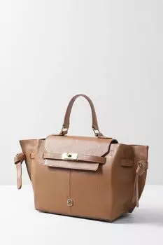 Кожаная сумка сэтчел Desa