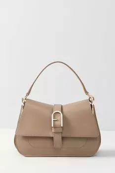 Кожаная сумка сетчел Flow Mini Furla