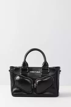 Кожаная сумка тоут BIMBA Y LOLA