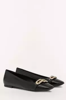 Кожаные балетки Furla