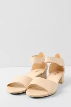 Кожаные босоножки с ремешком на щиколотке Ever be