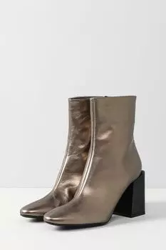 Кожаные ботильоны Block Furla