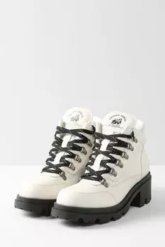 Кожаные ботинки Chalet Capsule EMPORIO ARMANI