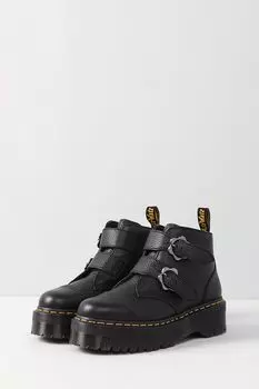 Кожаные ботинки на платформе Devon Flower Dr Martens