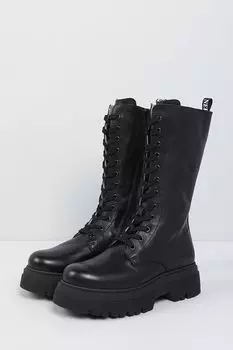 Кожаные ботинки на шнуровке Nero Giardini