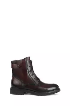 Кожаные ботинки с ремешком Abricot