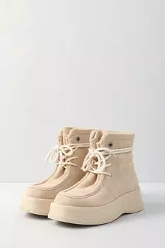 Кожаные ботинки утепленные Bronx