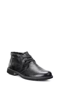 Кожаные ботинки утепленные ECCO