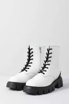 Кожаные ботинки Winter Tassel Love Moschino