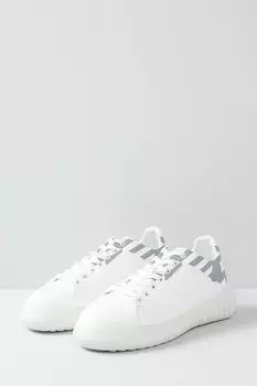 Кожаные кеды EMPORIO ARMANI