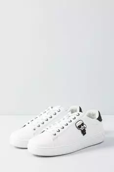 Кожаные кеды Karl Lagerfeld