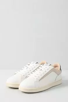 Кожаные кеды с логотипом бренда Marc O'Polo