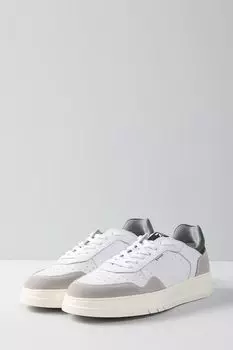 Кожаные кеды в ретро-стиле Nero Giardini