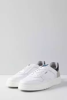 Кожаные кеды в ретро-стиле Nero Giardini