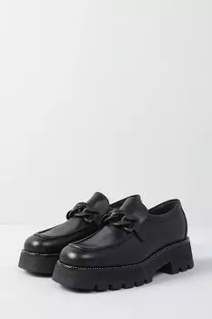 Кожаные лоферы на массивной подошве Nero Giardini