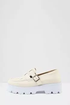 Кожаные лоферы с пряжкой MYSA