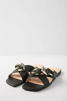 Кожаные мюли Guess