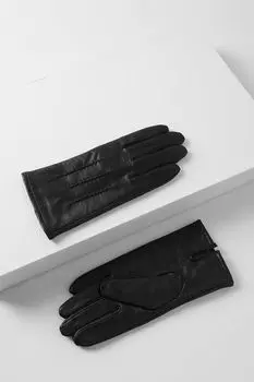 Кожаные перчатки с отделкой MARCO DI RADI