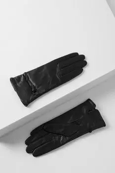 Кожаные перчатки с отделкой ремешком Auranna