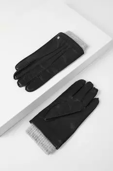 Кожаные перчатки утепленные ROECKL