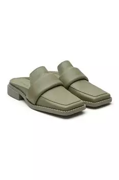 Кожаные сабо с квадратным мысом Vic Matie