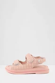 Кожаные сандалии на липучке MYSA