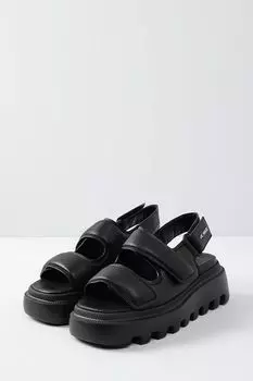 Кожаные сандалии на платформе Vic Matie
