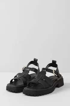 Кожаные сандалии плетенные Marc O'Polo