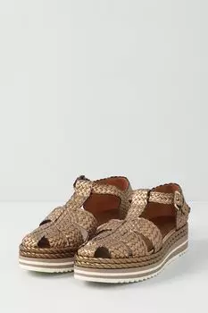Кожаные сандалии плетеные Pons Quintana