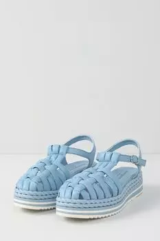 Кожаные сандалии плетеные Pons Quintana