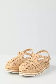 Кожаные сандалии плетеные Pons Quintana
