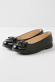 Кожаные туфли с бантиками Choupette