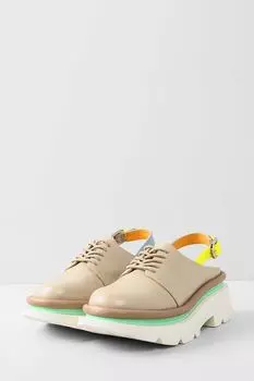 Кожаные туфли с открытой пяткой 4CCCCEES